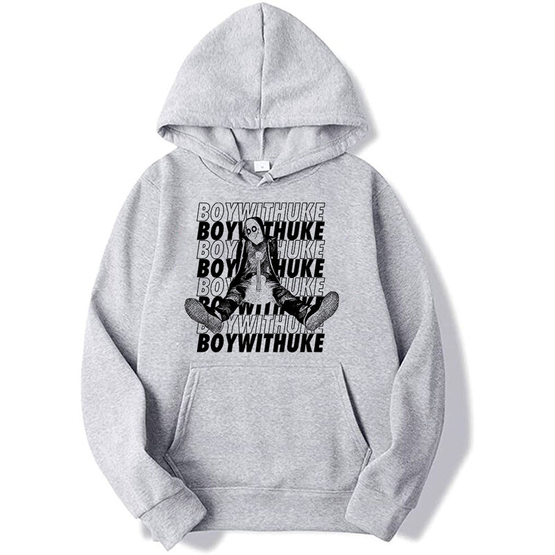 2024 Boywithuke Hoodies TOXIC IDGAF Understand Merch Φούτερ Ανδρικά Γυναικεία Hoodie Gothic Hip Hop Streetwear Boywithuke Ρούχα