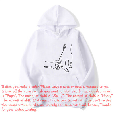 Προσαρμοσμένο μπλουζάκι με κουκούλα μπαμπάς για παιδιά με κουκούλα για τον πατέρα και το παιδί Εξατομικευμένο δώρο για την ημέρα του πατέρα για τον μπαμπά