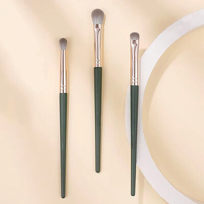 Set de instrumente pentru fard de ochi, 3 bucăți, fard de obraz, iluminator cosmetic, vierme de mătase, perie de păr moale, fard de obraz, machiaj pentru frumusețe