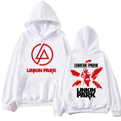 Streetwear Hip Hop LinkinPark Hanoră Harajuku Pulover Muzica populară Hanorac Fani Cadou Hanorace Bărbați Casual YK2 Topuri supradimensionate