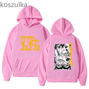 2024 Dandadan Takakura Ken Aesthetic Hoodie WOMEN Японско аниме Суичър с дълъг ръкав Карикатура Kawaii/Cute Harajuku Sweatwear C