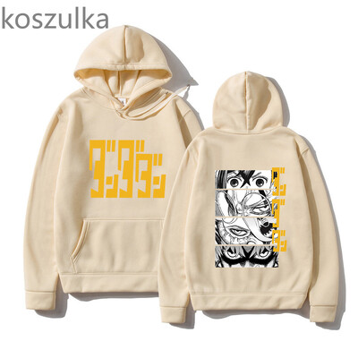 2024 Dandadan Takakura Ken Aesthetic Hoodie WOMEN Японско аниме Суичър с дълъг ръкав Карикатура Kawaii/Cute Harajuku Sweatwear C