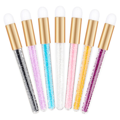 5 buc Perii de curățare cu cristale pentru extensii de gene Perii de curățare a nasului Instrumente pentru șampon pentru gene Perie de machiaj