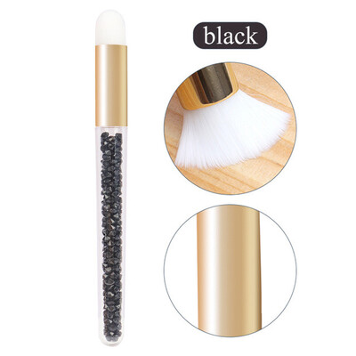 5 buc Perii de curățare cu cristale pentru extensii de gene Perii de curățare a nasului Instrumente pentru șampon pentru gene Perie de machiaj