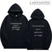 Prispôsobené logo Personalizovaná mikina s kapucňou Hrejivá a pohodlná mikina Študentská ležérna potlač vlastného textu DIY Mikina s kapucňou Móda