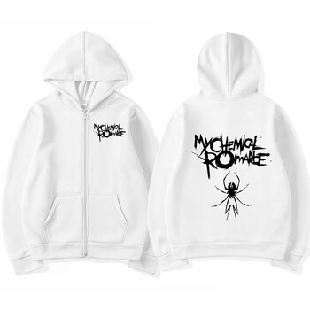 Rock Band My Chemical Romance Mcr Dead Zipper Hoodie Black Parade Punk Emo Zip Up Sweatshirt Мъжки модни суичъри с качулка Яке Палта