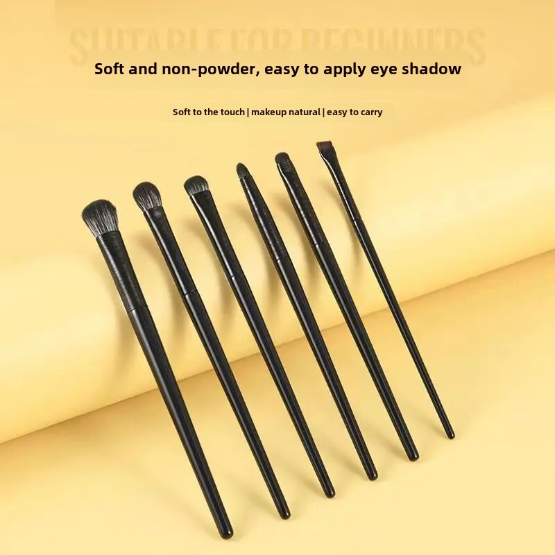 Set de perii de machiaj cu peri moi Chengzhou Kit de perii pentru fard de pleoape Crema de ochi Foarfece de subțiere Instrumente de îngrijire a sprâncenelor