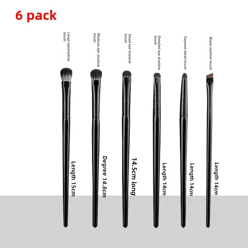 Set de perii de machiaj cu peri moi Chengzhou Kit de perii pentru fard de pleoape Crema de ochi Foarfece de subțiere Instrumente de îngrijire a sprâncenelor