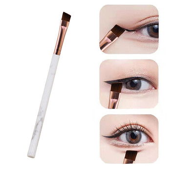 Νέο Diagonal Blade Eyeliner Brush Detail Eye Makeup Brush Beauty Tools Πολυλειτουργικό μαλακές τρίχες λεπτό πινέλο φρυδιών