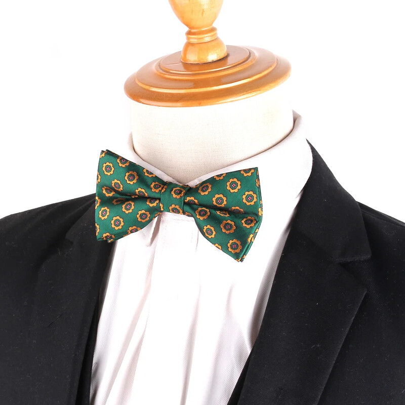 Papion pentru bărbați de culoare verde Papion pentru bărbați femei papion ocazional băieți papion cravate costume papion pentru petrecere de nuntă cravată masculină