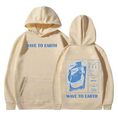 Kórejská kapela Wave To Earth 2024 Tour Album Mikina s kapucňou pre mužov a ženy, hip hopová módna mikina s kapucňou, Kpop oblečenie, nadrozmerné mikiny