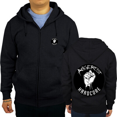 Strofa Ανδρικό φούτερ Angerfist shubuzhi με φερμουάρ μόδας casual hip-hop cool hoodies καυτές εκπτώσεις φθινοπωρινή βαμβακερή κουκούλα