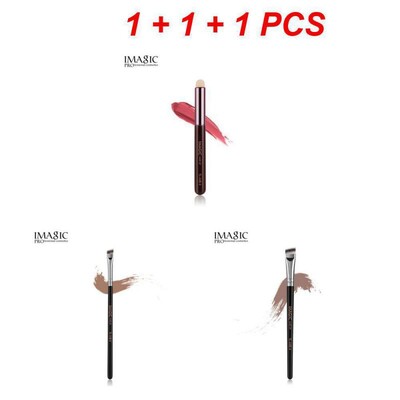 1/2/3PCS Blade Brush Brush Brushes Soft Bristle Brushes Makeup Brushes Beauty Cosmetics Tool Concealer Brush Στρογγυλό πινέλο για τα χείλη