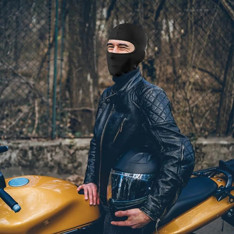 1vnt Vyriška dviračių kepurė Balaclava viso veido slidinėjimo kaukė su gaubtu Žygiai Stovyklavietė Medžioklė Taktinė Airsoft kepurė dviračių kepurės kaklo getrai