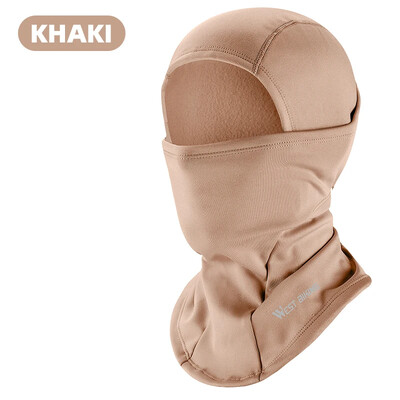 WEST BIKING Mască de schi rezistentă la vânt Fleece Motocicletă Balaclava Iarnă caldă Ciclism Alpinism Drumeții Esarfă Termica Echipament sportiv