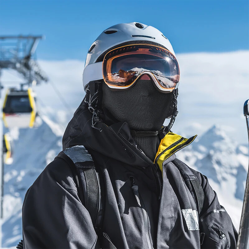 WEST BIKING Mască de schi rezistentă la vânt Fleece Motocicletă Balaclava Iarnă caldă Ciclism Alpinism Drumeții Esarfă Termica Echipament sportiv