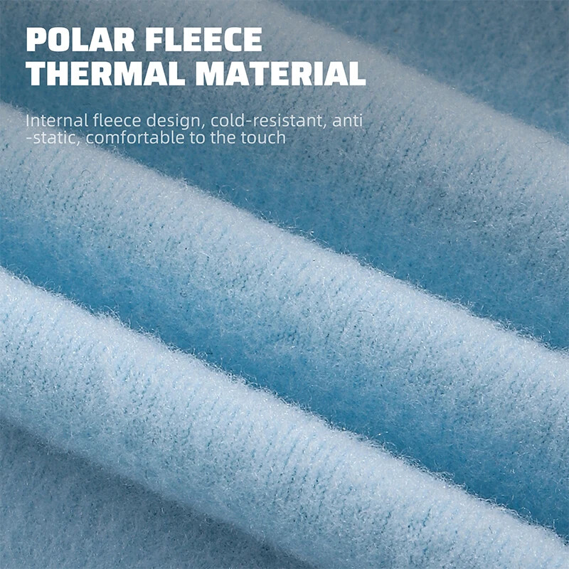 WEST BIKING Mască de schi rezistentă la vânt Fleece Motocicletă Balaclava Iarnă caldă Ciclism Alpinism Drumeții Esarfă Termica Echipament sportiv