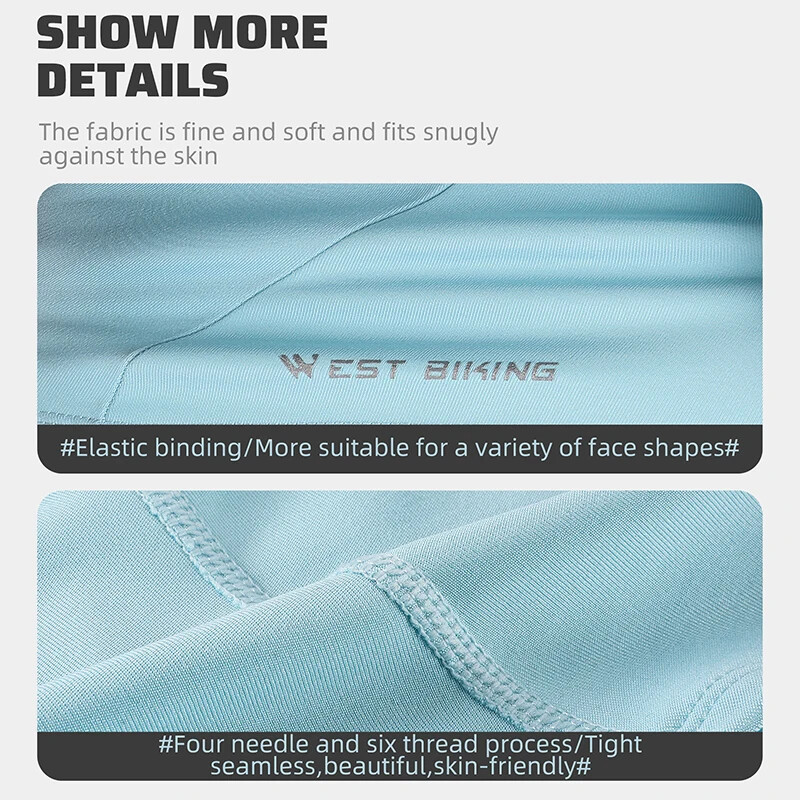 WEST BIKING Mască de schi rezistentă la vânt Fleece Motocicletă Balaclava Iarnă caldă Ciclism Alpinism Drumeții Esarfă Termica Echipament sportiv