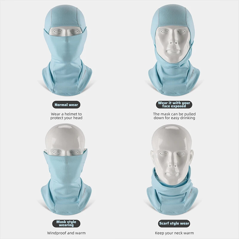 WEST BIKING Mască de schi rezistentă la vânt Fleece Motocicletă Balaclava Iarnă caldă Ciclism Alpinism Drumeții Esarfă Termica Echipament sportiv