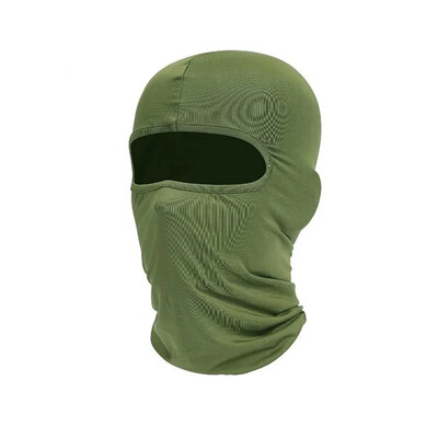 Taktická kukla Multicam s celotvárovou maskou, štítom, cyklistickým airsoftovým poľovníckym klobúkom, maskovacou kuklou, šatkou