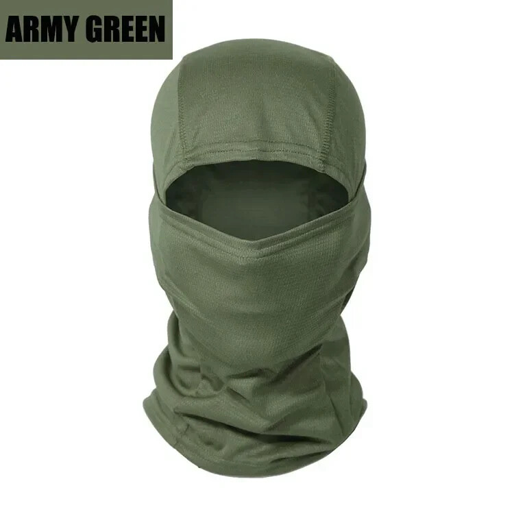 Taktická kukla Multicam s celotvárovou maskou, štítom, cyklistickým airsoftovým poľovníckym klobúkom, maskovacou kuklou, šatkou