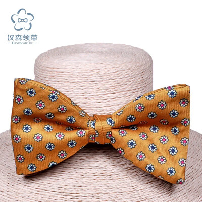 μπλε Ανδρικό παπιγιόν spot χονδρικής νέο εμπριμέ παπιγιόν εργοστασιακό πολυεστερικό παπιγιόν με διαμάντια