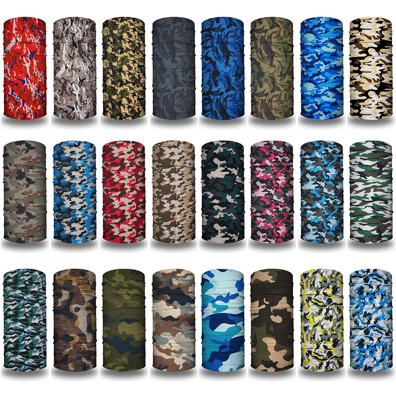 Kamufliažinis medžioklės galvos apdangalas Taktinis medžioklinis šalikas Kaklo getrai Vyrams Besiūlė juosta Moteriška galvos juosta Balaklava vamzdžio veido skydas