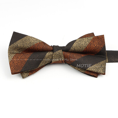 Νεωτερισμός Παπιγιόν με λουλούδια με πεταλούδες πορτοκαλί πράσινο παπιγιόν σε εφαρμογή Ομάδα γραφείου για καθημερινά ρούχα Δώρο επετείου γάμου