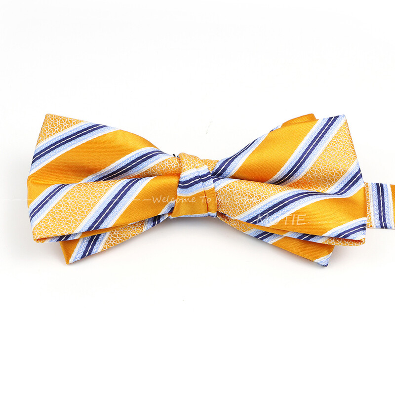 Νεωτερισμός Παπιγιόν με λουλούδια με πεταλούδες πορτοκαλί πράσινο παπιγιόν σε εφαρμογή Ομάδα γραφείου για καθημερινά ρούχα Δώρο επετείου γάμου