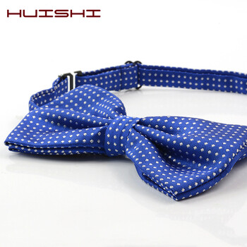 Dot Bowtie Dotted Ανδρικό παπιγιόν Polka Black White Blue Dots Ανδρικά επαγγελματικά αξεσουάρ μόδας Γάμος Gravatas