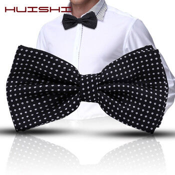 Dot Bowtie Dotted Ανδρικό παπιγιόν Polka Black White Blue Dots Ανδρικά επαγγελματικά αξεσουάρ μόδας Γάμος Gravatas