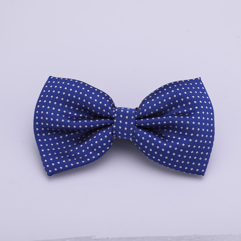 Punkts tauriņš Punktēts vīriešu tauriņš Polka Melns Balts Zili Punkti Vīriešu Biznesa Aksesuāri Mode Kāzas Gravatas