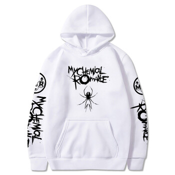 My Chemical Romance Hoodies Punk Band Моден суичър с качулка Хип-хоп пуловер с качулка Мъже Жени Спорт Ежедневни Рок Горни дрехи