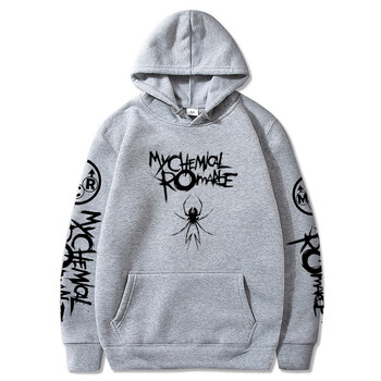 My Chemical Romance Hoodies Punk Band Моден суичър с качулка Хип-хоп пуловер с качулка Мъже Жени Спорт Ежедневни Рок Горни дрехи