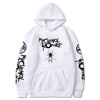 My Chemical Romance Hoodies Punk Band Fashion Φούτερ με κουκούλα Hip Hop Hoodie Πουλόβερ Ανδρικά Γυναικεία Αθλητικά Casual Rock Top Ρούχα