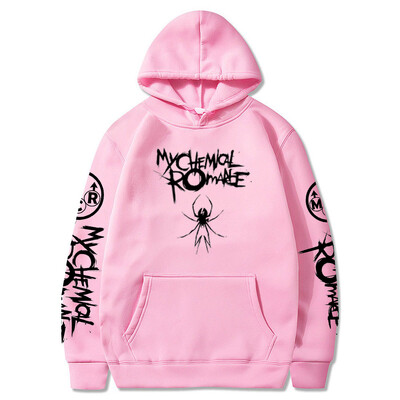 My Chemical Romance Hoodies Punk Band Fashion Φούτερ με κουκούλα Hip Hop Hoodie Πουλόβερ Ανδρικά Γυναικεία Αθλητικά Casual Rock Top Ρούχα