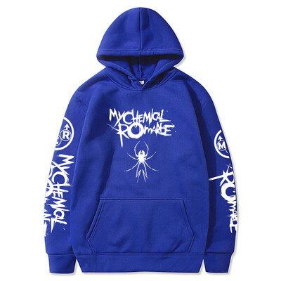 My Chemical Romance Hoodies Punk Band Fashion Φούτερ με κουκούλα Hip Hop Hoodie Πουλόβερ Ανδρικά Γυναικεία Αθλητικά Casual Rock Top Ρούχα