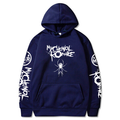 My Chemical Romance Hoodies Punk Band Fashion Φούτερ με κουκούλα Hip Hop Hoodie Πουλόβερ Ανδρικά Γυναικεία Αθλητικά Casual Rock Top Ρούχα
