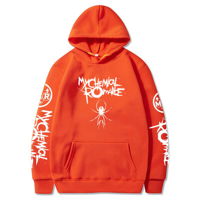 My Chemical Romance Hoodies Punk Band Fashion Φούτερ με κουκούλα Hip Hop Hoodie Πουλόβερ Ανδρικά Γυναικεία Αθλητικά Casual Rock Top Ρούχα