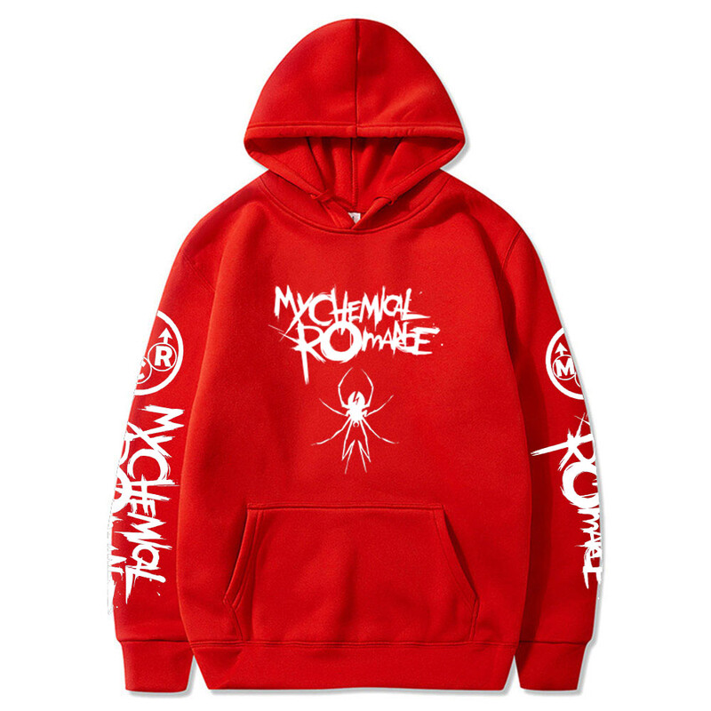 My Chemical Romance Hoodies Punk Band Fashion Φούτερ με κουκούλα Hip Hop Hoodie Πουλόβερ Ανδρικά Γυναικεία Αθλητικά Casual Rock Top Ρούχα