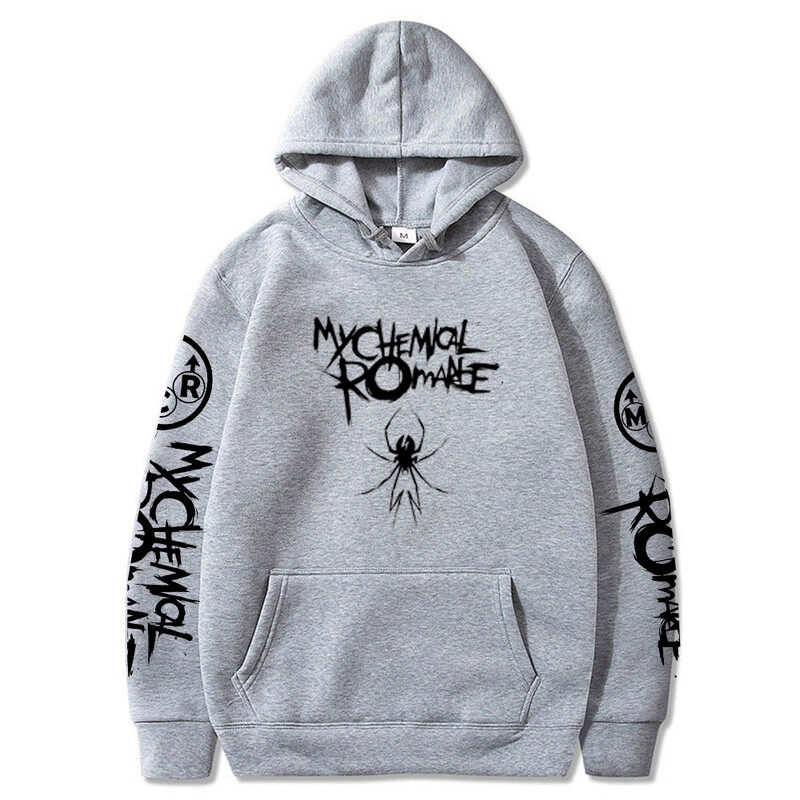 My Chemical Romance Hoodies Punk Band Fashion Φούτερ με κουκούλα Hip Hop Hoodie Πουλόβερ Ανδρικά Γυναικεία Αθλητικά Casual Rock Top Ρούχα