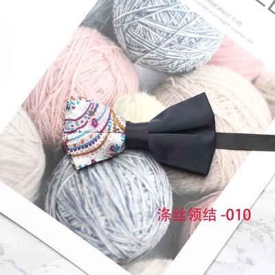 Γαμήλιο νέο παπιγιόν πεταλούδας κουμπάρας, ανδρικό παπιγιόν με εμπριμέ πολυεστέρα, επίσημο business casual παπιγιόν