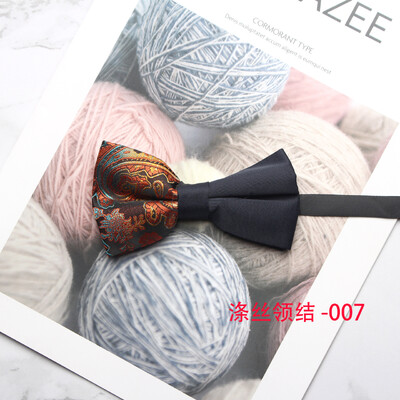 Γαμήλιο νέο παπιγιόν πεταλούδας κουμπάρας, ανδρικό παπιγιόν με εμπριμέ πολυεστέρα, επίσημο business casual παπιγιόν