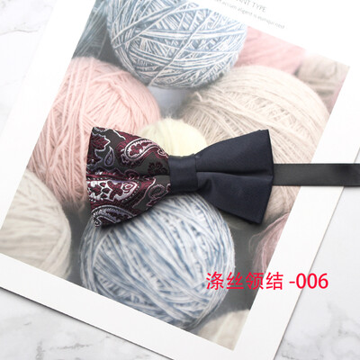 Γαμήλιο νέο παπιγιόν πεταλούδας κουμπάρας, ανδρικό παπιγιόν με εμπριμέ πολυεστέρα, επίσημο business casual παπιγιόν