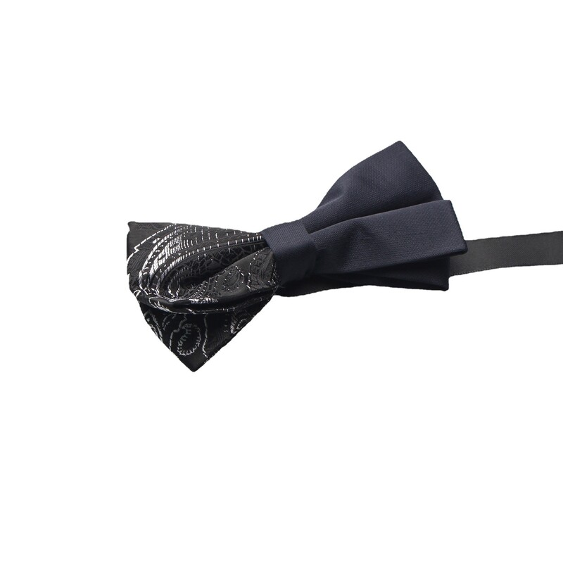 Γαμήλιο νέο παπιγιόν πεταλούδας κουμπάρας, ανδρικό παπιγιόν με εμπριμέ πολυεστέρα, επίσημο business casual παπιγιόν