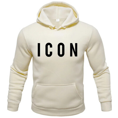 Νέα Φθινοπωρινή, Χειμερινή Μόδα με κουκούλα, εμπριμέ μάρκα ανδρικά φούτερ με κουκούλα Φούτερ Plus Fleece πουλόβερ Hip Hop Streetwear