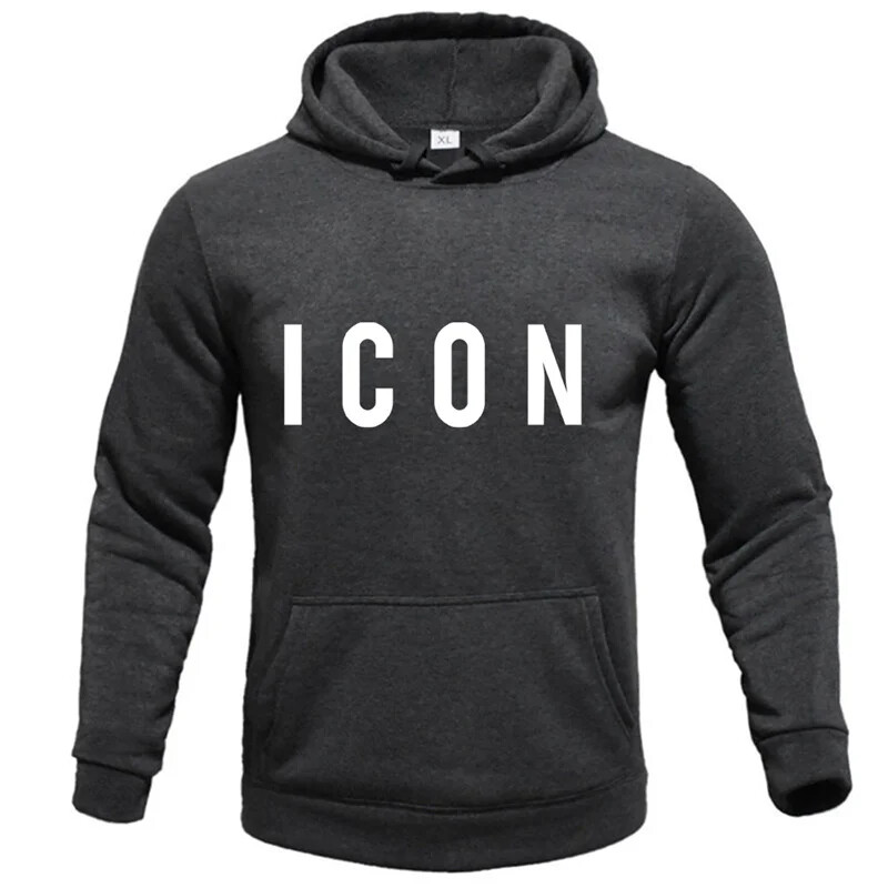 Νέα Φθινοπωρινή, Χειμερινή Μόδα με κουκούλα, εμπριμέ μάρκα ανδρικά φούτερ με κουκούλα Φούτερ Plus Fleece πουλόβερ Hip Hop Streetwear