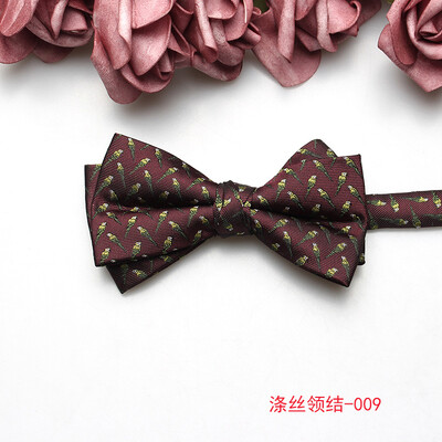 Primavara nou costum personalizat barbati camasa pene model animal studio shooting banchet papion