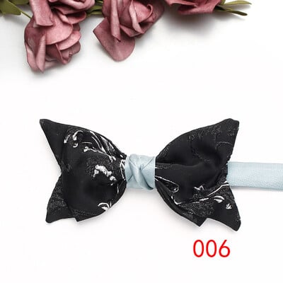 Papion de afaceri de înaltă calitate pătrat pentru bărbați, papion de modă britanică, banchet de nuntă prosop de buzunar papion profesional