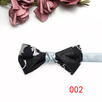 Papion de afaceri de înaltă calitate pătrat pentru bărbați, papion de modă britanică, banchet de nuntă prosop de buzunar papion profesional